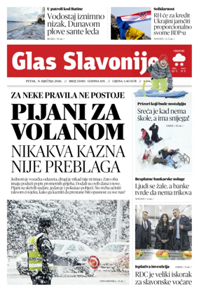Cover of Glas Slavonije