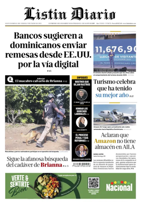 Cover of Listin Diario