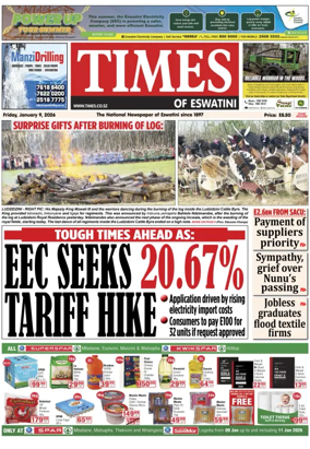 Cover of Times of Eswatini