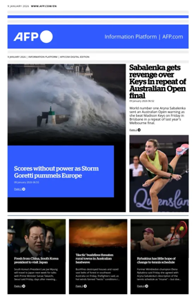 Cover of AFP English