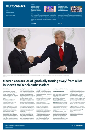 Cover of EuroNews (English Edition)
