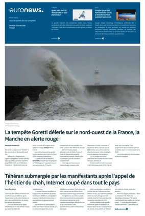 Cover of EuroNews (French Edition)