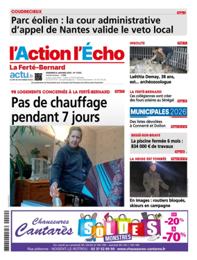 Cover of l'Action l'Echo (La Ferte-Bernard)
