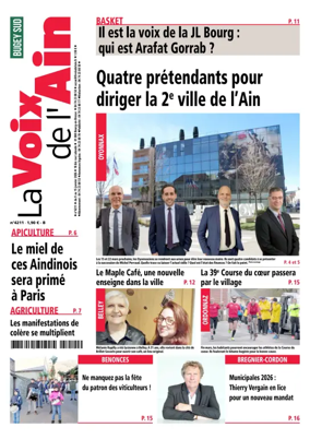 Cover of La Voix de l’Ain Belley