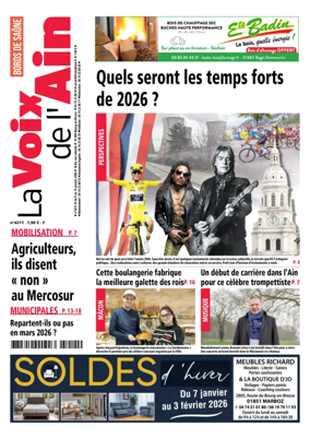 Cover of La Voix de l’Ain Bords de Saone