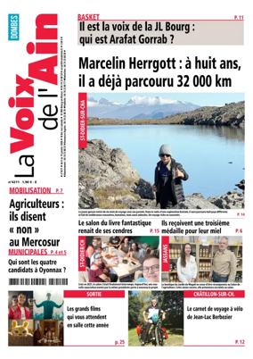 Cover of La Voix de l’Ain Dombes