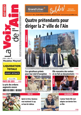 Cover of La Voix de l’Ain Oyonnax