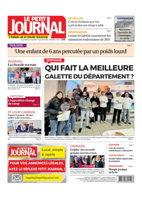 Cover of Le Petit Journal - L'hebdo du Pays Toulousain