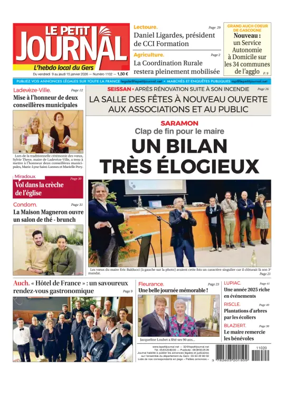 Cover of Le Petit Journal - L'hebdo local du Gers