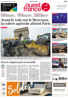 Cover of Ouest France (Dinan)