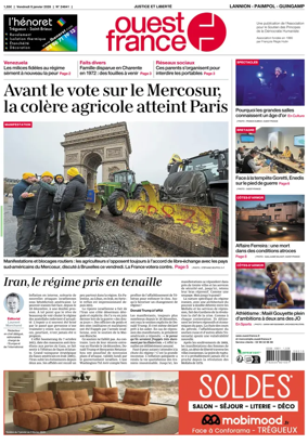 Cover of Ouest-France (Lannion / Paimpol / Guingamp)