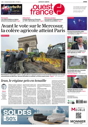 Cover of Ouest France (Orne)