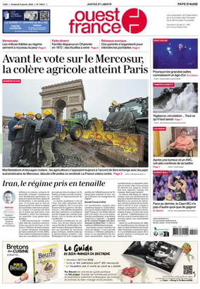 Cover of Ouest France (Pays d'Auge)