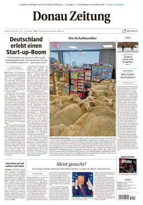 Cover of Donau Zeitung