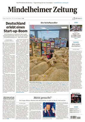 Cover of Mindelheimer Zeitung