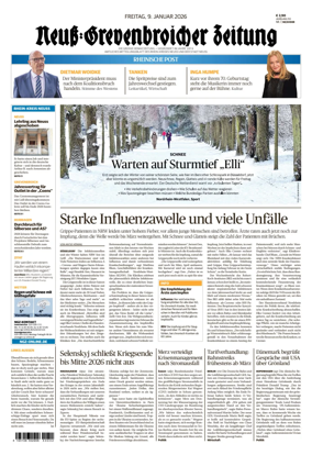 Cover of Neuss-Grevenbroicher Zeitung Neuss