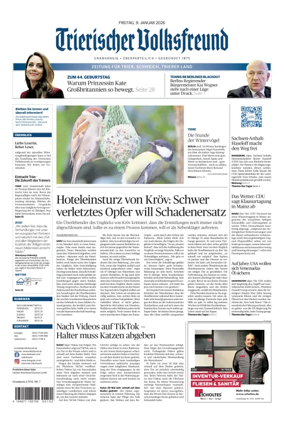 Cover of Trierischer Volksfreund