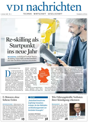 Cover of VDI Nachrichten