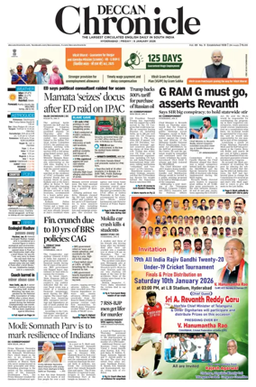 Cover of Deccan Chronicle