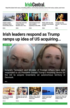 Cover of Irish Central