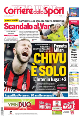 Cover of Corriere dello Sport (Nazionale)