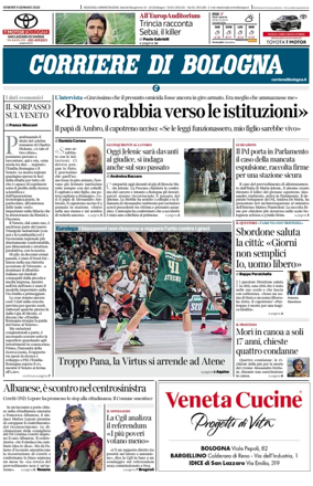 Cover of Corriere di Bologna