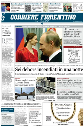 Cover of Corriere Fiorentino