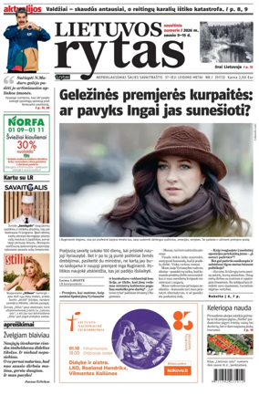 Cover of Lietuvos Rytas