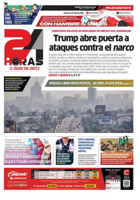 Cover of 24 Horas - El diario sin limites