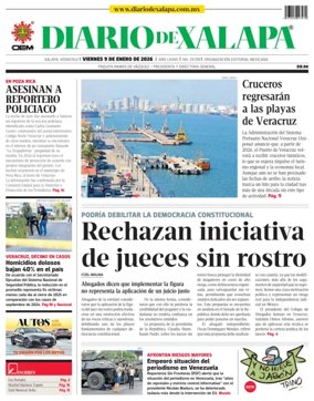 Cover of Diario de Xalapa