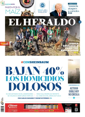 Cover of El Heraldo de Mexico