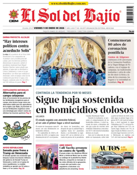 Cover of El Sol de Bajio