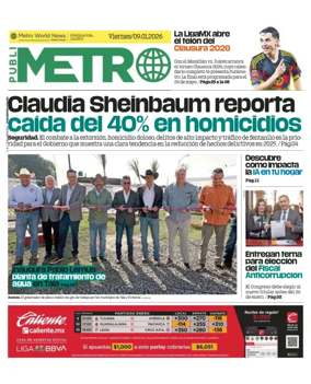 Cover of Publimetro Guadalajara