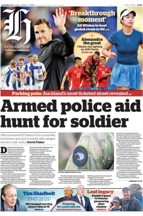 Cover of The New Zealand Herald