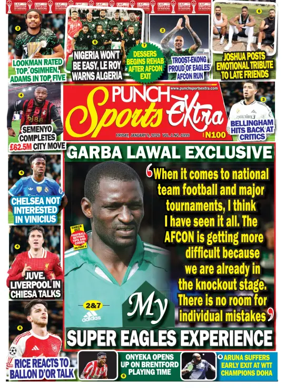 Cover of Punch Sports Extra