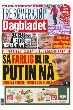 Cover of Dagbladet