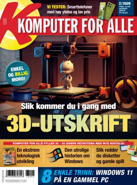Cover of Komputer for alle (Norway)
