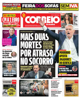 Cover of Correio da Manha
