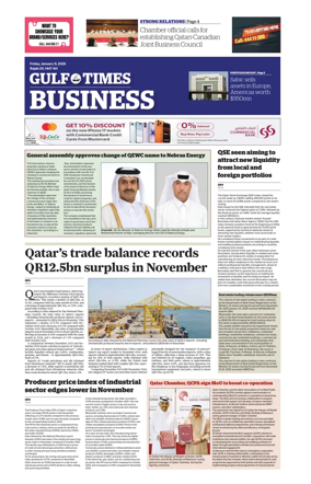 Cover of Gulf Times Business