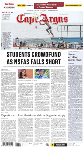 Cover of Cape Argus (PM Edition)