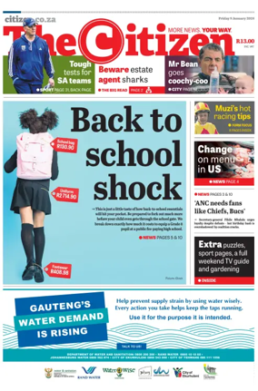Cover of The Citizen (KZN)