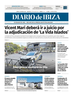 Cover of Diario de Ibiza