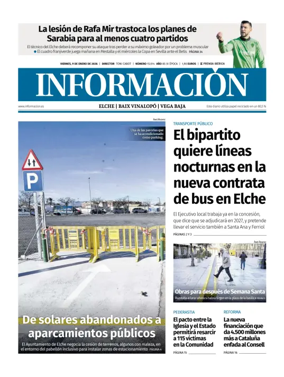 Cover of Diario Informacion (Elche y Vega Baja)