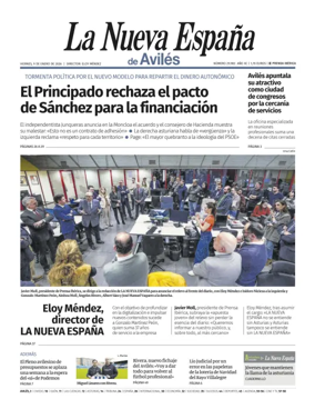 Cover of La Nueva Espana (Aviles)