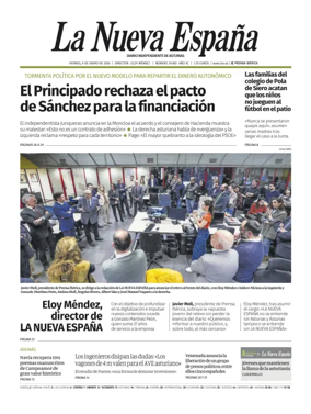 Cover of La Nueva Espana