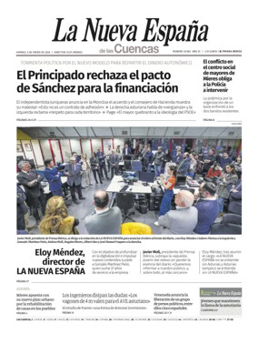 Cover of La Nueva Espana (Cuencas)