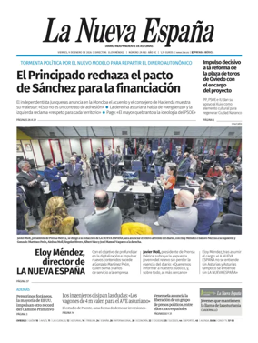 Cover of La Nueva Espana (Oviedo)