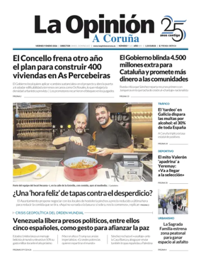 Cover of La Opinion de A Coruna