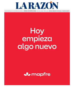 Cover of La Razon (Levante)