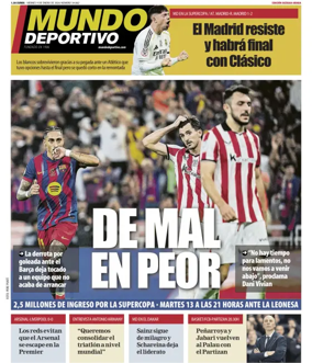 Cover of Mundo Deportivo (Bizkaia-Araba)